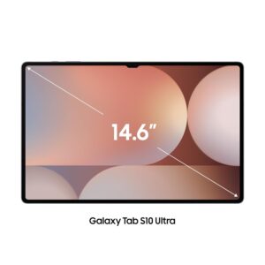 SAMSUNG Galaxy Tab S10 Ultra (12 GB RAM, 256 GB Storage), Wi-Fi + 5G Tablet - Platinum Silver - Image 2