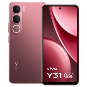 vivo Y31 5G (4GB RAM /128GB Storage) - Rose Red - Image 1