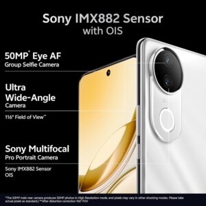 vivo V50e 5G (8GB RAM, 128GB Storage) - Pearl White - Image 2
