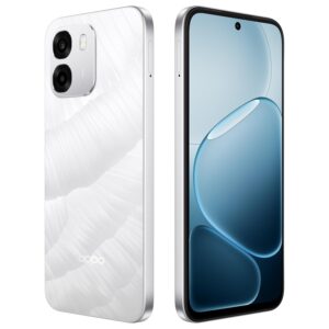 OPPO A6 5G (4GB RAM,128GB Storage) - Ice White - Image 2